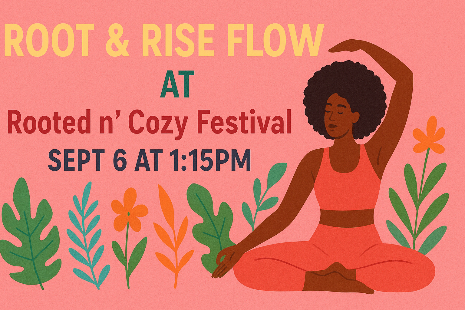 Yoga at Rooted n Cozy Festival