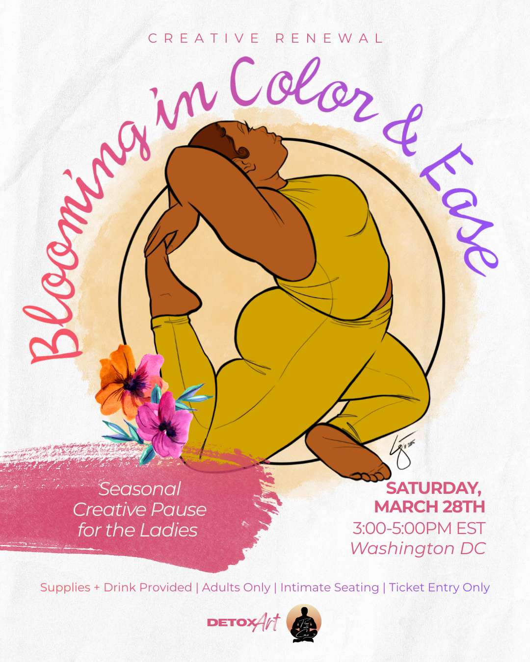 🎨Creative Renewal: Blooming in Color &amp; Ease