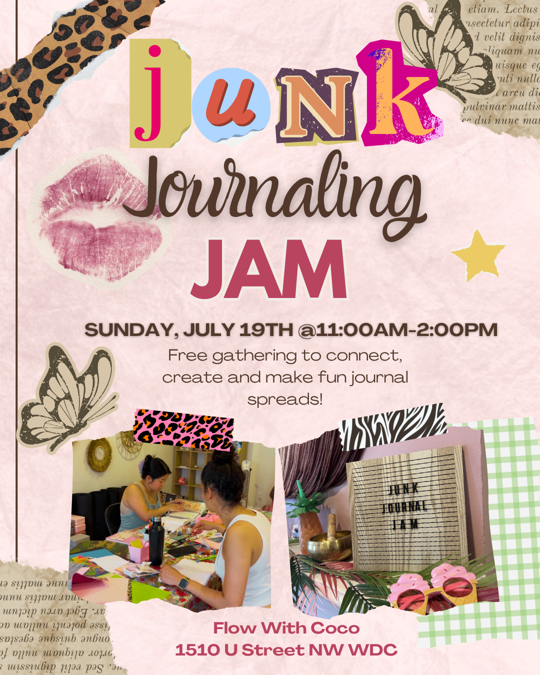 📓✂️✨ Junk Journal Jam