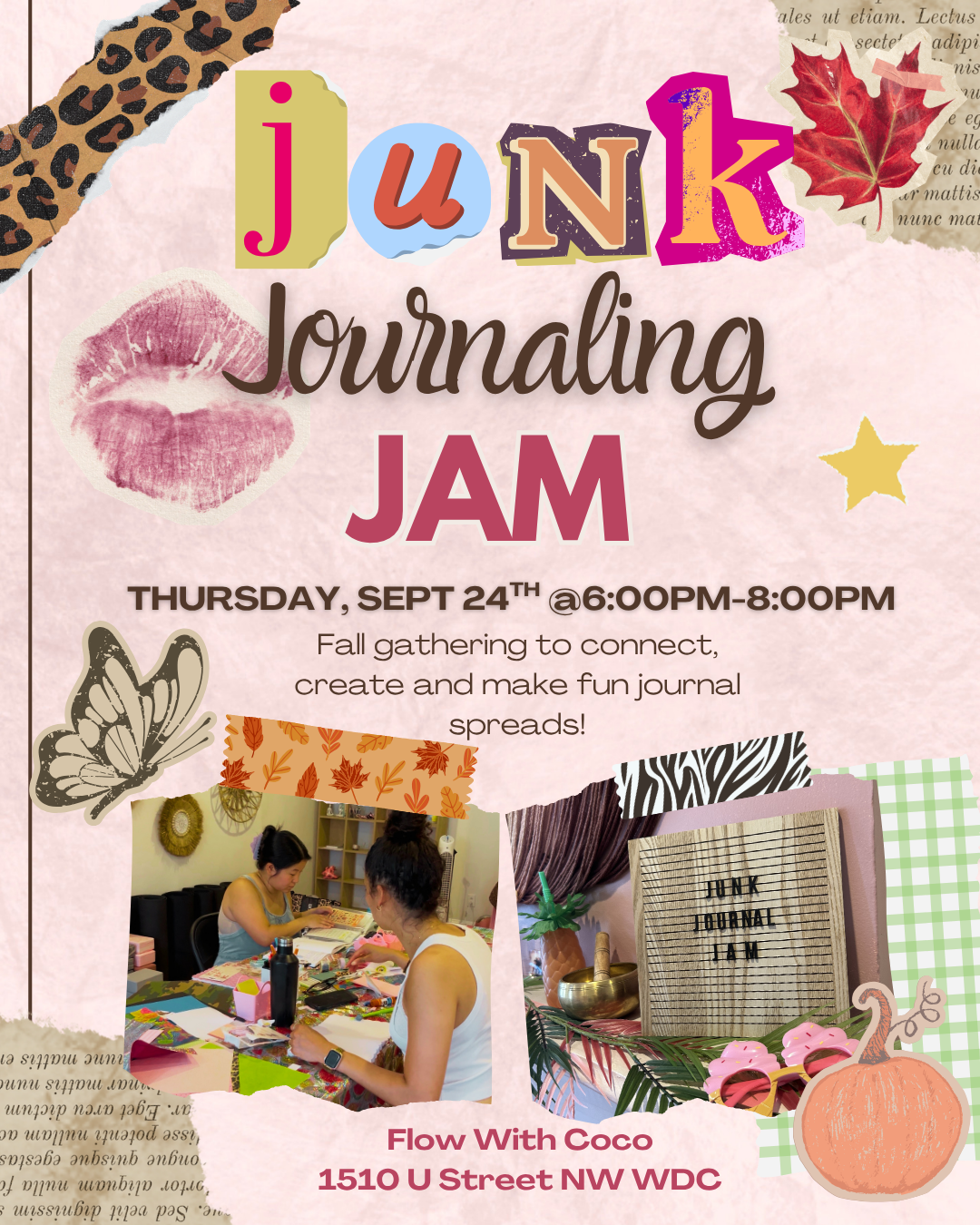 📓✂️🍁 Fall Junk Journal Jam 