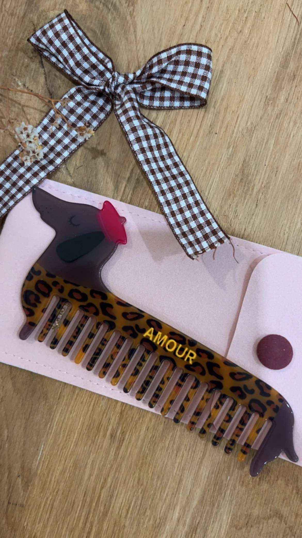 Peigne de sac à main