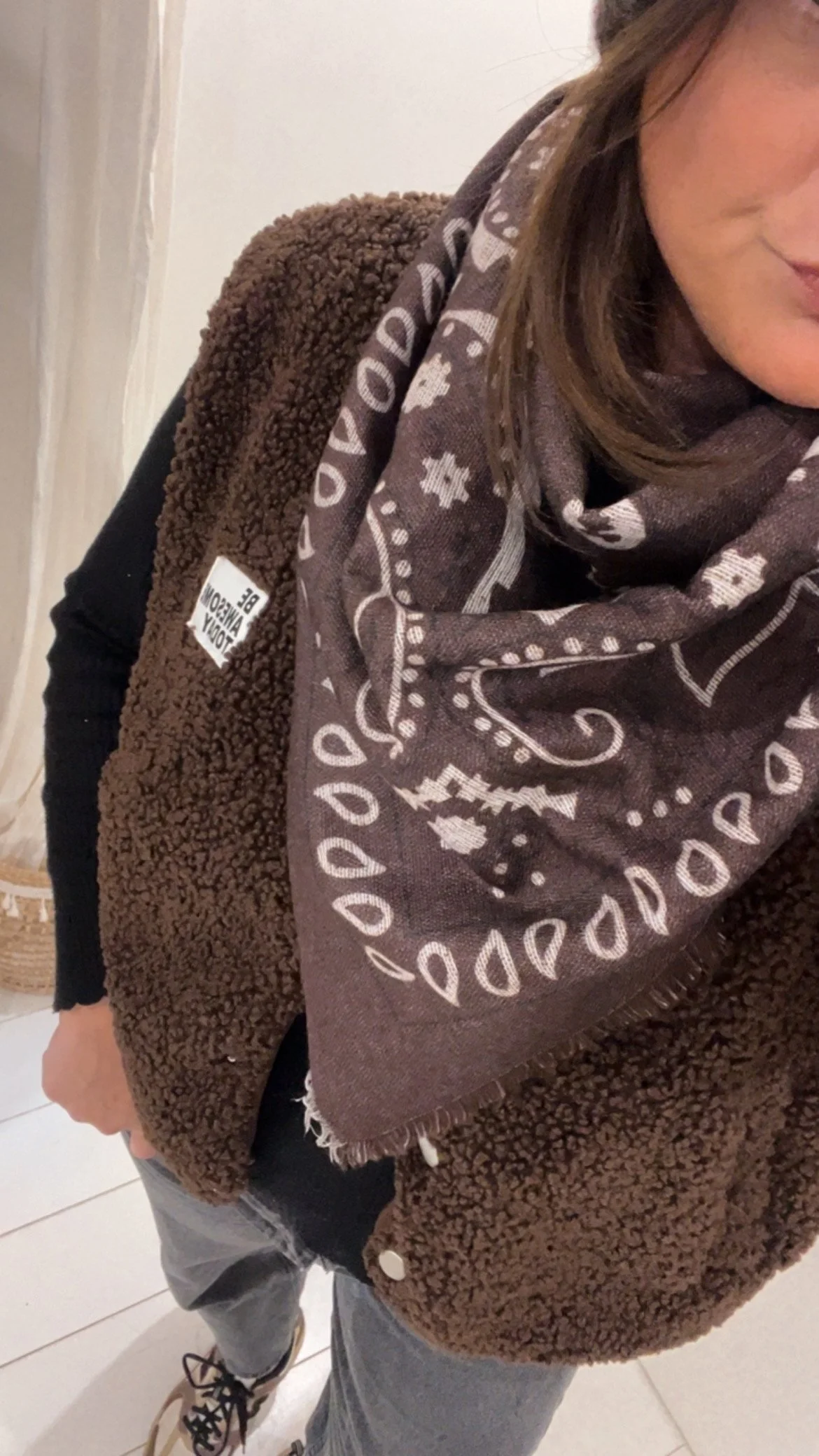 Foulard Bandana Choco