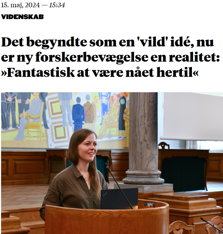 Reportage 15. maj uniavisen