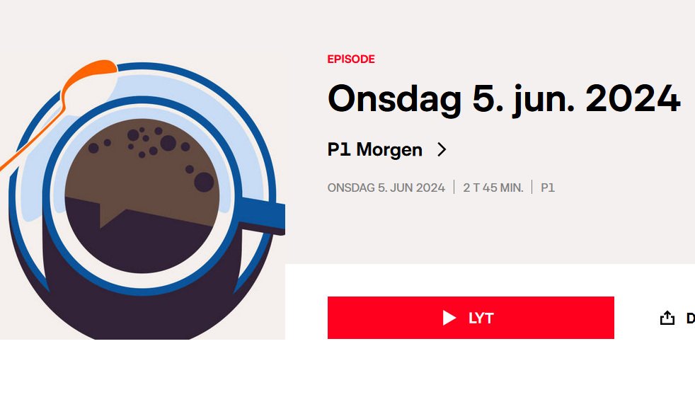 Hør bestyrelsesmedlem Stiig Markager i P1 morgen fortælle om presset fra erhvervslivet og politiske interesser, der udfordrer forskningens uafhængighed og dermed hele fundamentet for et oplyst demokrati (fra 57:00). Ministeren svarer senere i indslag