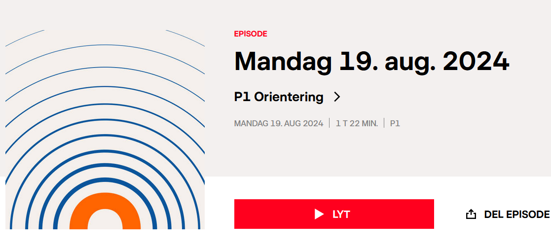 Bestyrelsesmedlem Stiig Markager forklarer problemstillingen vedr. finansieringen af forskningen P1 orientering 19. august (fra 22:26), hvor de miljømæssige konsekvenser fra landbrugspakken kunne være undgået, hvis der havde været en bedre balance me