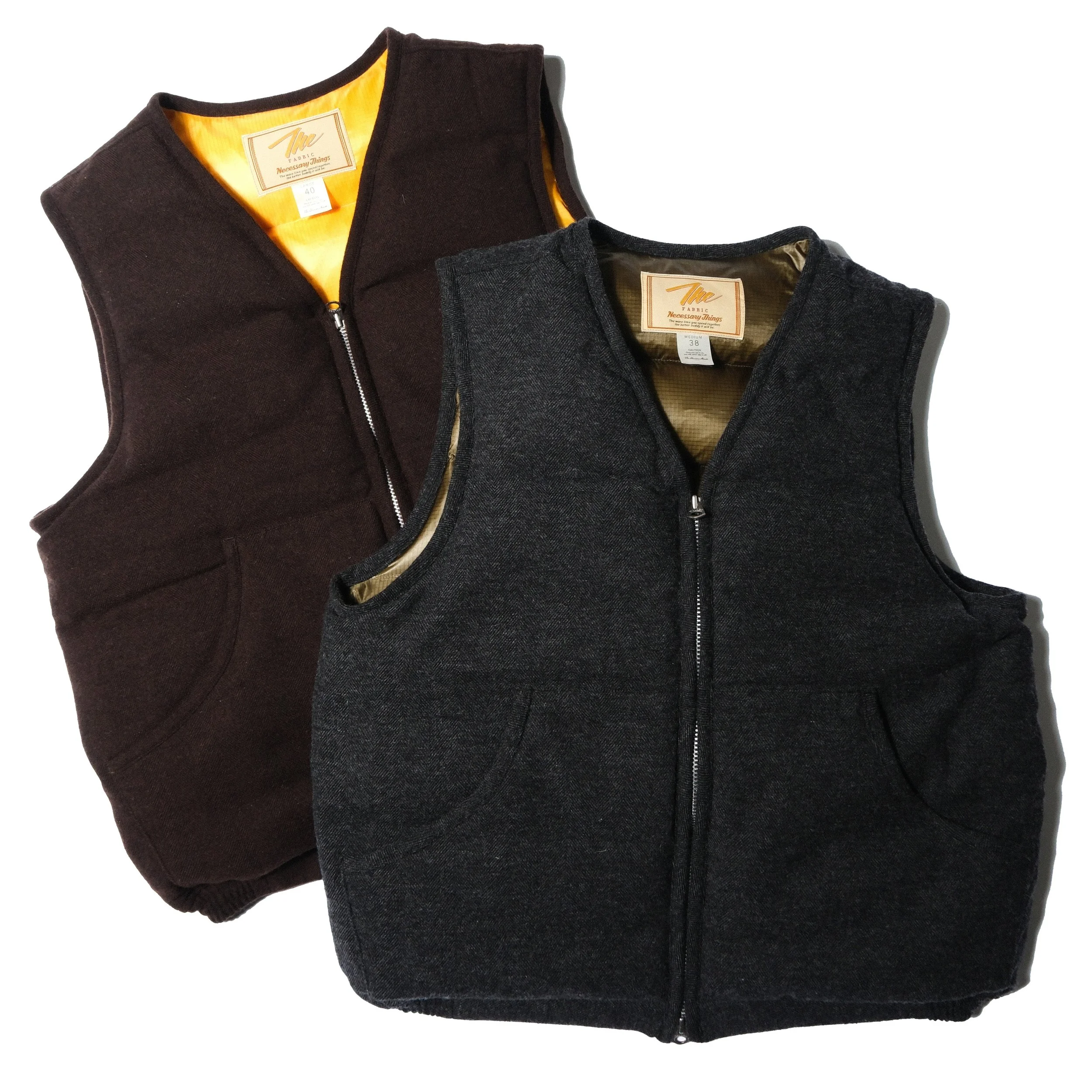 THE FABRIC “BORN ROUGH VEST”