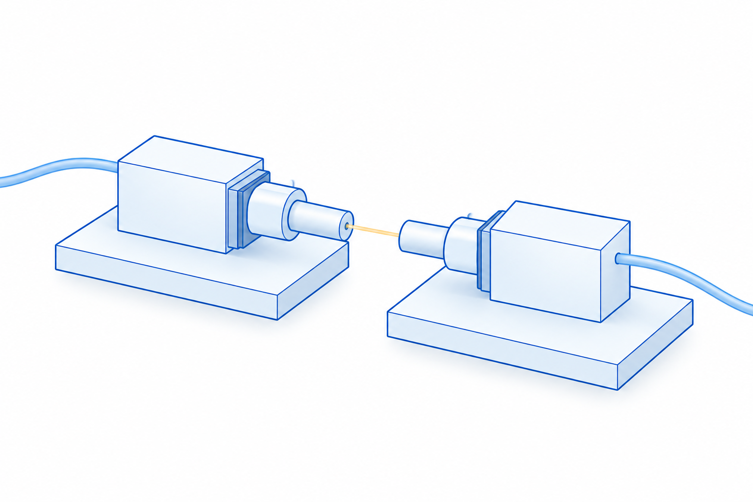 Reluctance Actuators for Fiber Alignment