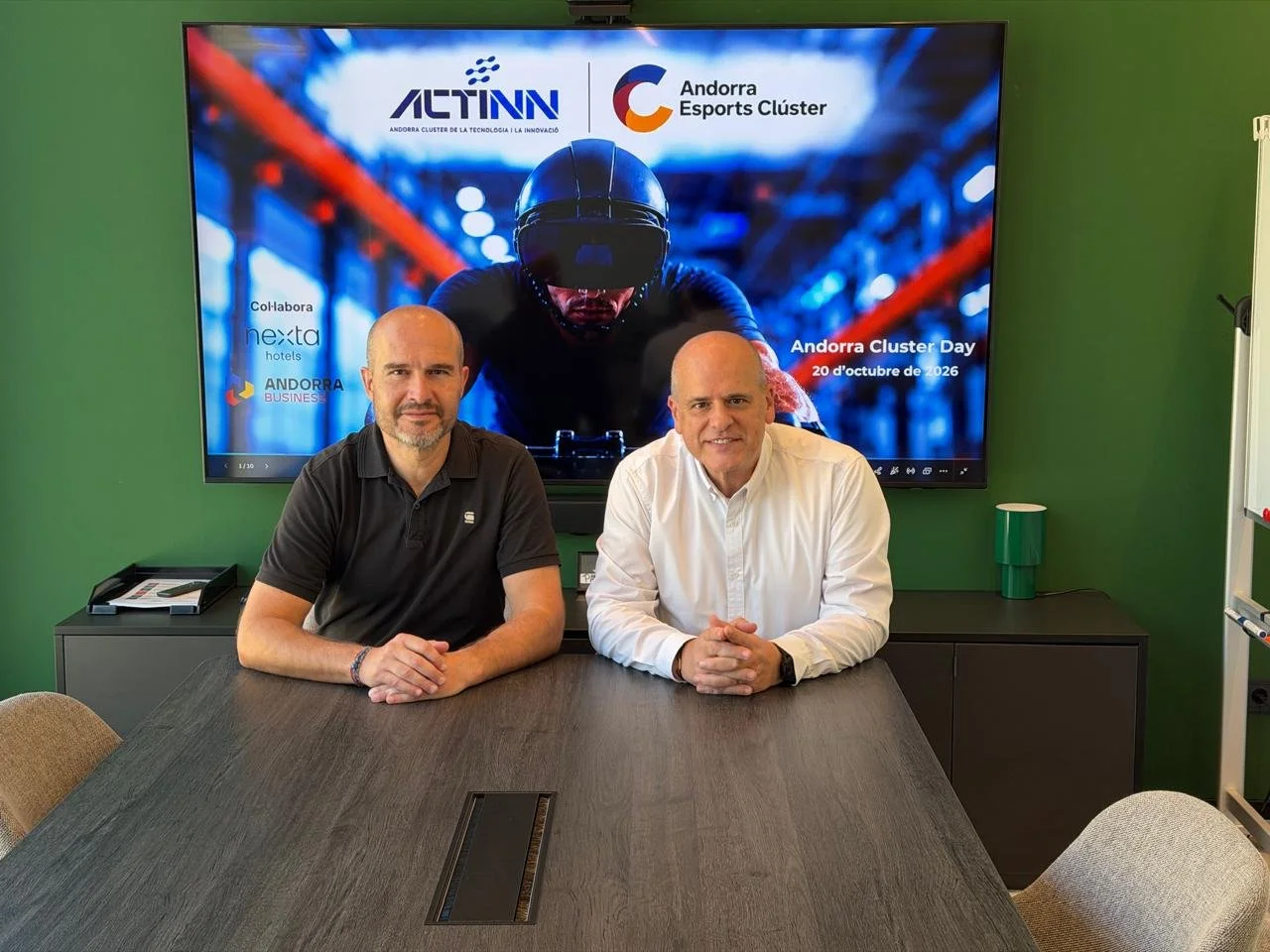 L’Andorra Esports Clúster i ACTINN s’uneixen per organitzar l’Andorra Cluster Day, una jornada sobre innovació i esport