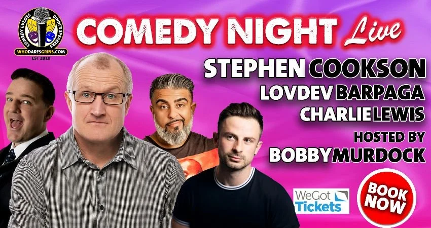 Comedy Night Live with Headliner Steve Cookson
