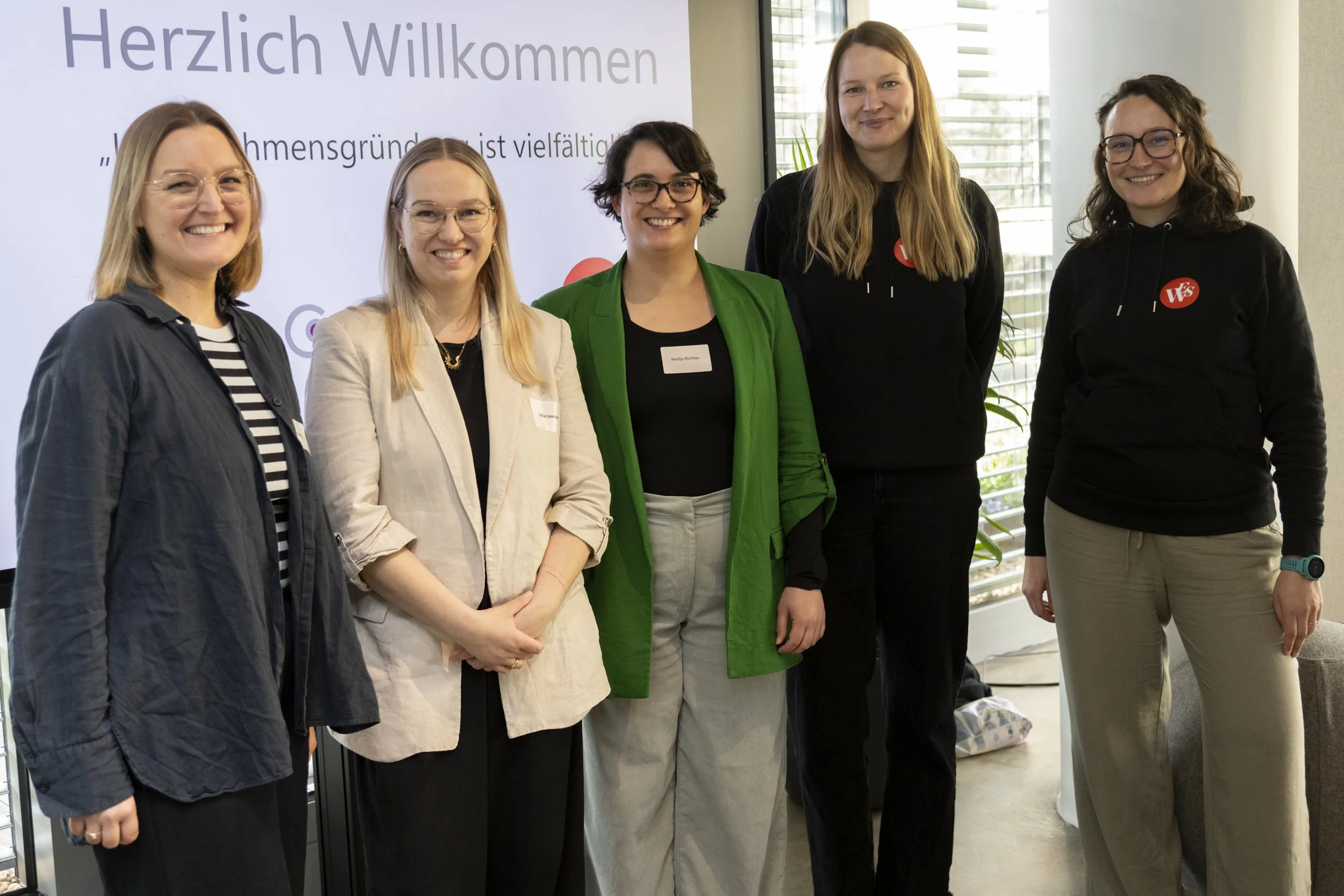 Frauen im Workshop zu Gründung in Teilzeit und Vereinbarkeit – Lebensphasenorientierte Perspektive auf berufliche Veränderung