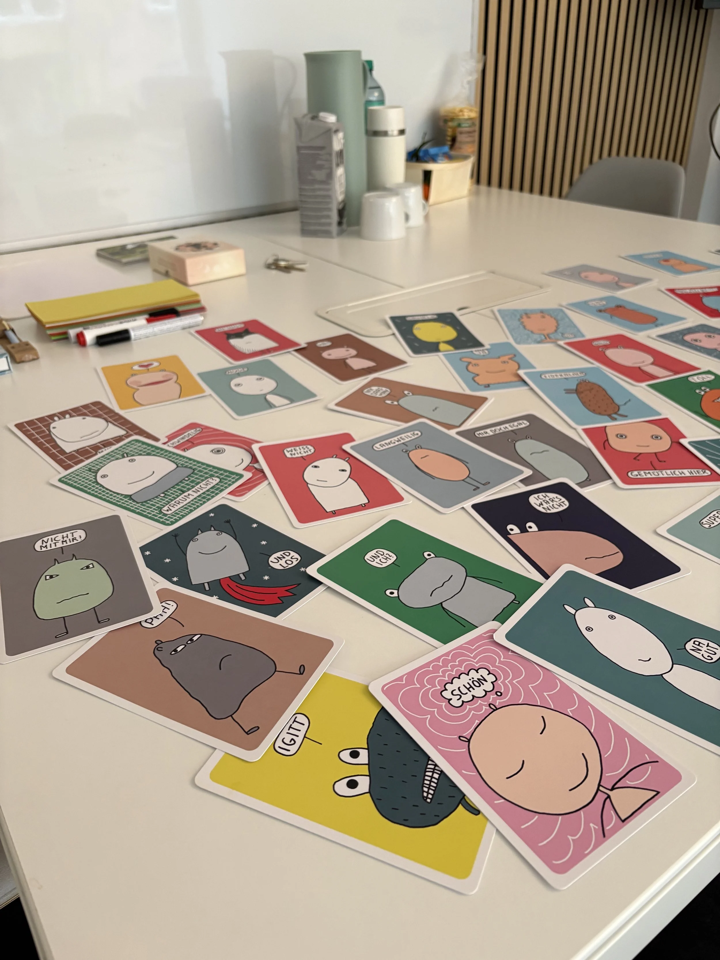 Coachingkarten während Intentsivtag