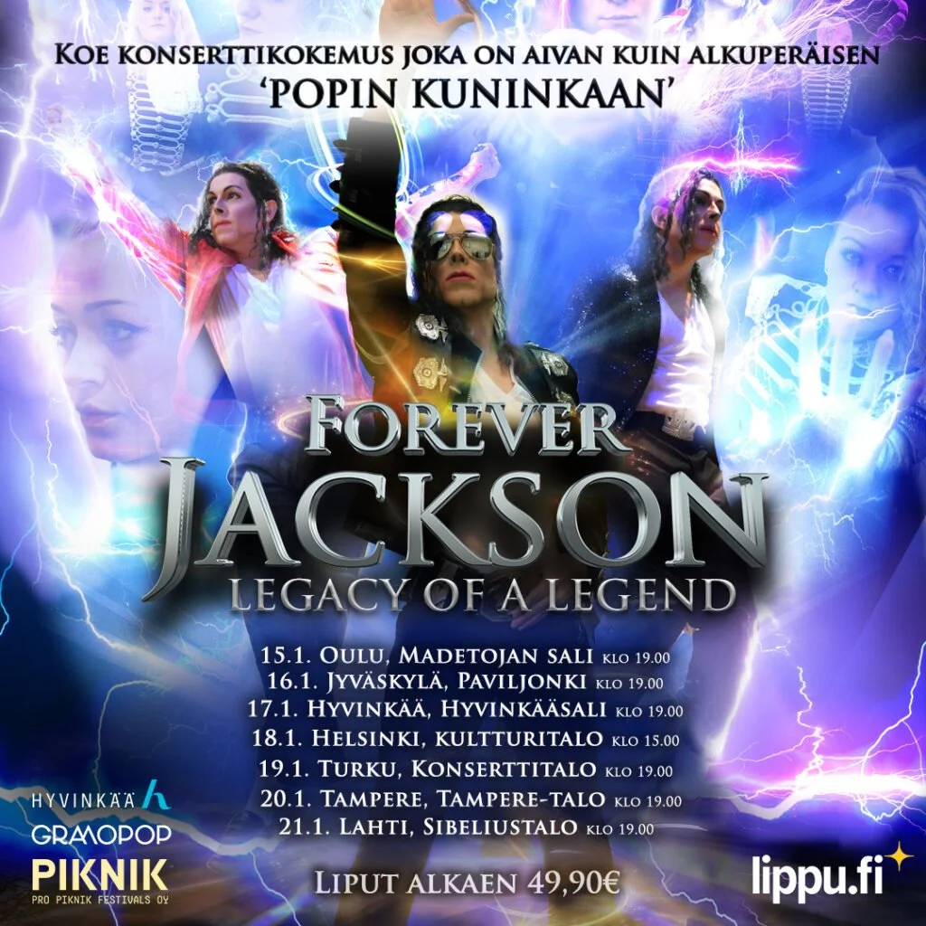 Michael Jackson -tribuuttishow Suomeen