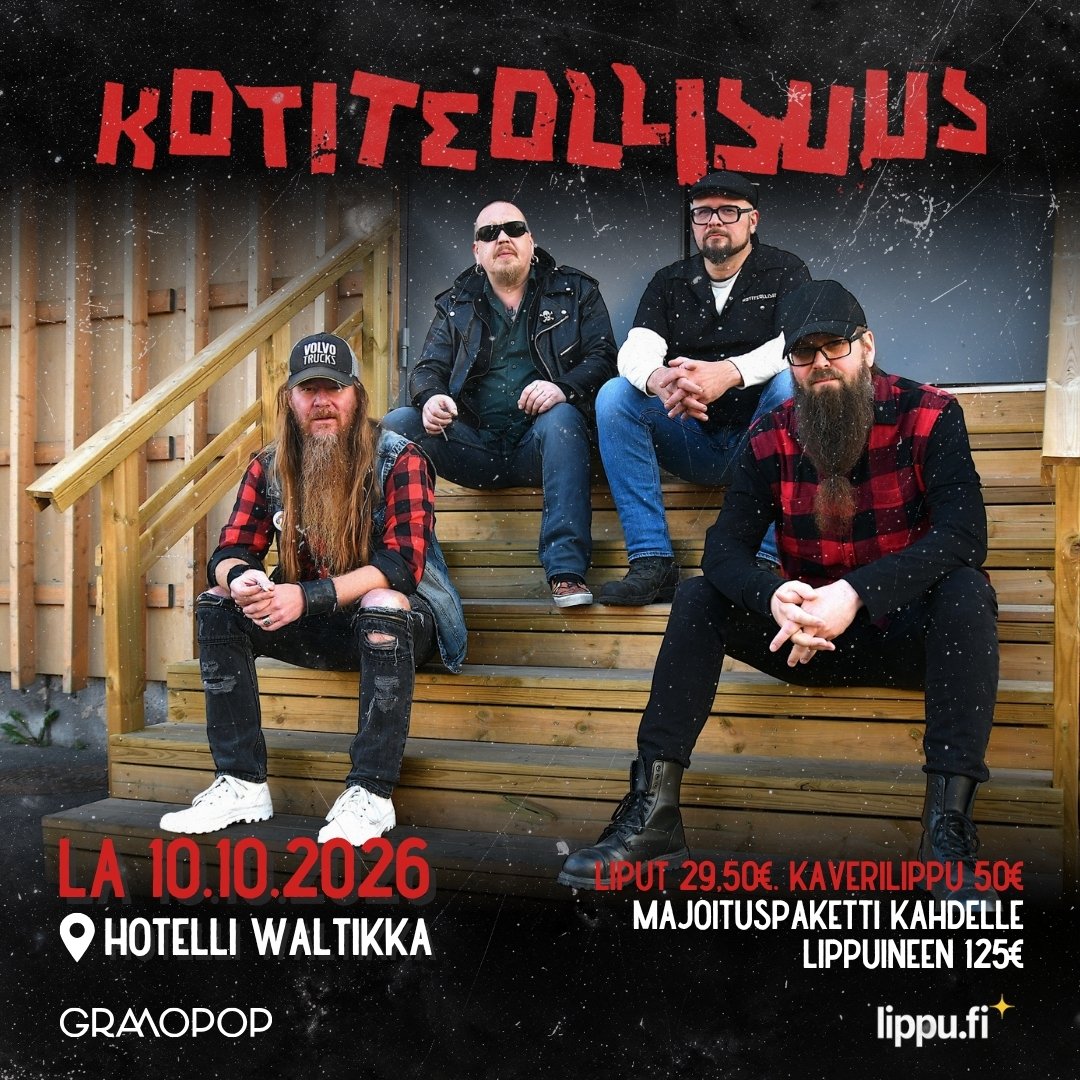 Kotiteollisuus, Hotelli Waltikka 10.10.2026