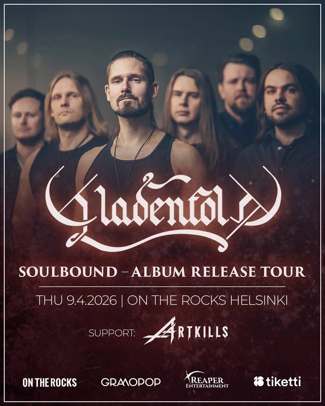 Gladenfold, Artkills - On the Rocks 9.4.2026