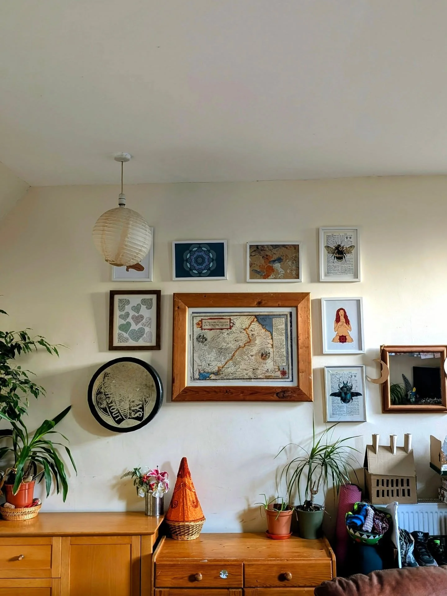 A bit of life lately. 

1. Creating cosy nooks and exploring dopamine decor around my home. Learning to find acceptance in my love of trinkets and not get overwhelm with mess. A clear counter makes me feel good. 

2. The curly hair be curling. A good