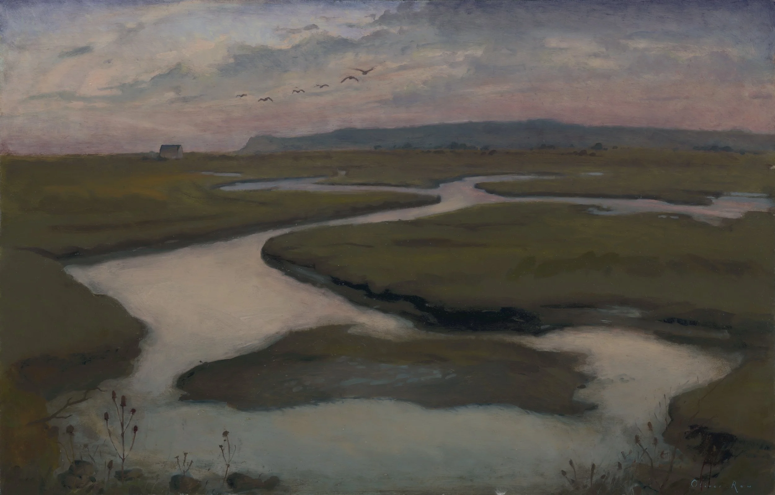 Rye Harbour Sunset from the Discovery centre copy 2.jpg