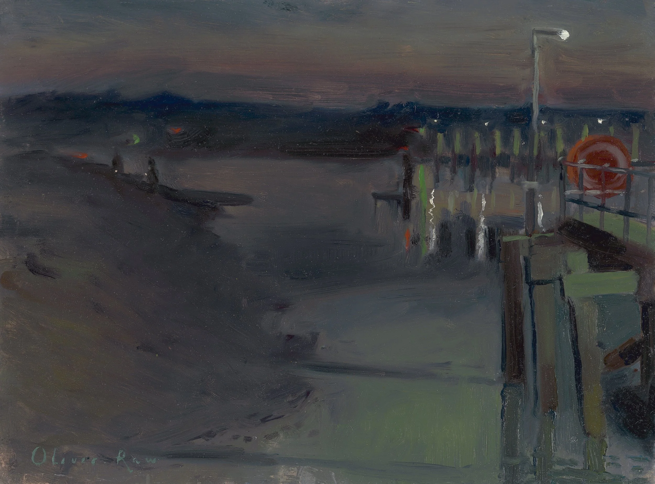 Rye Harbour Lifeboat Station, Nocturne small copy.jpg