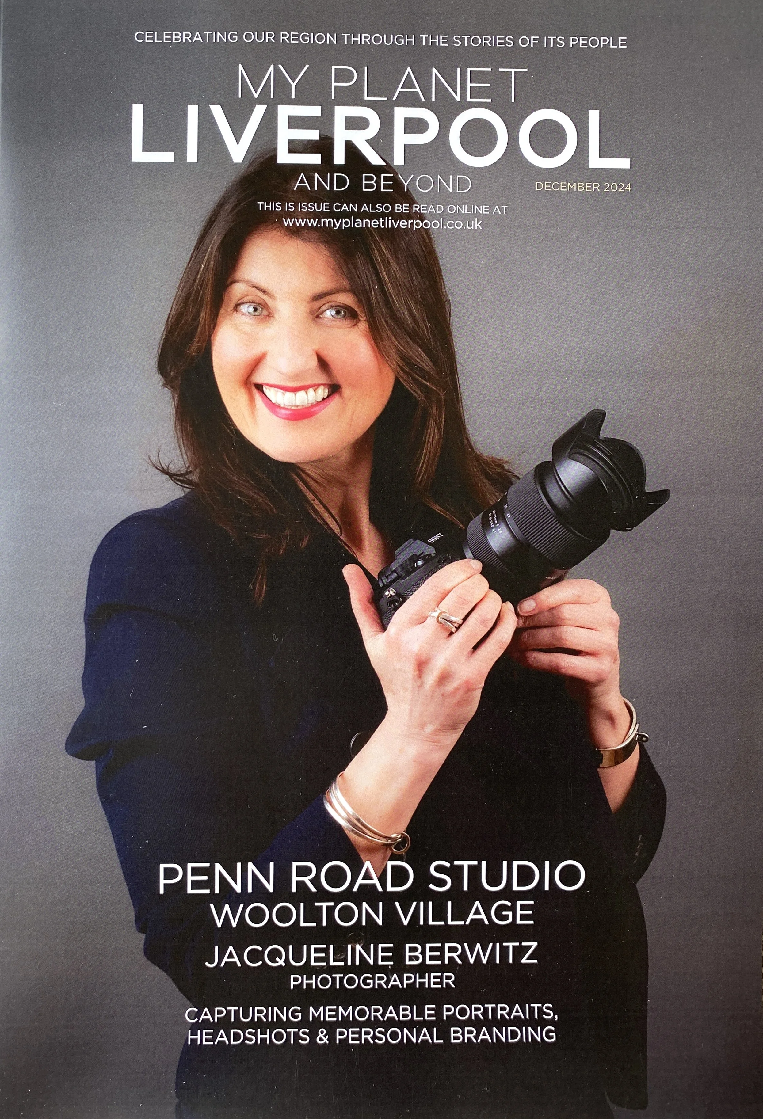 I’m on the cover of a magazine!
