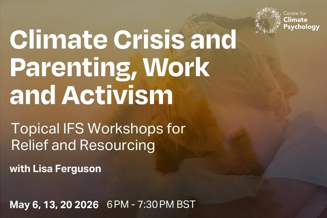 IFS: Climate Crisis and Parenting, Work and Activism