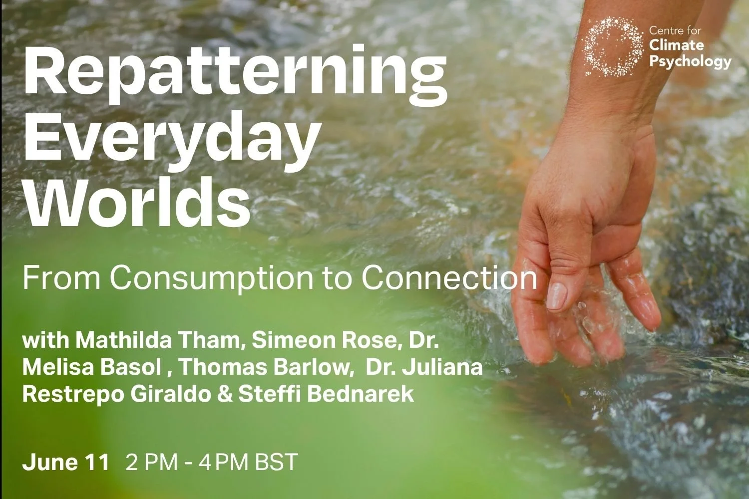 Repatterning Everyday Worlds - From Consumption to Connection