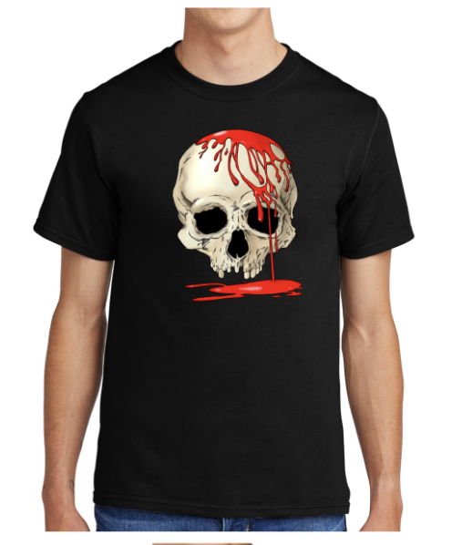 Bloody Skull T Shirt!!