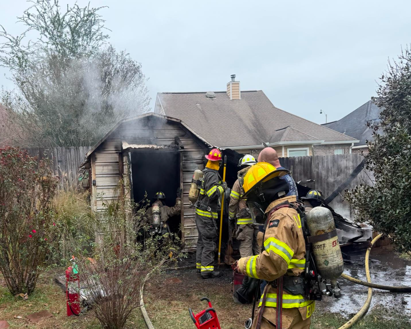 Lithium Battery Fire