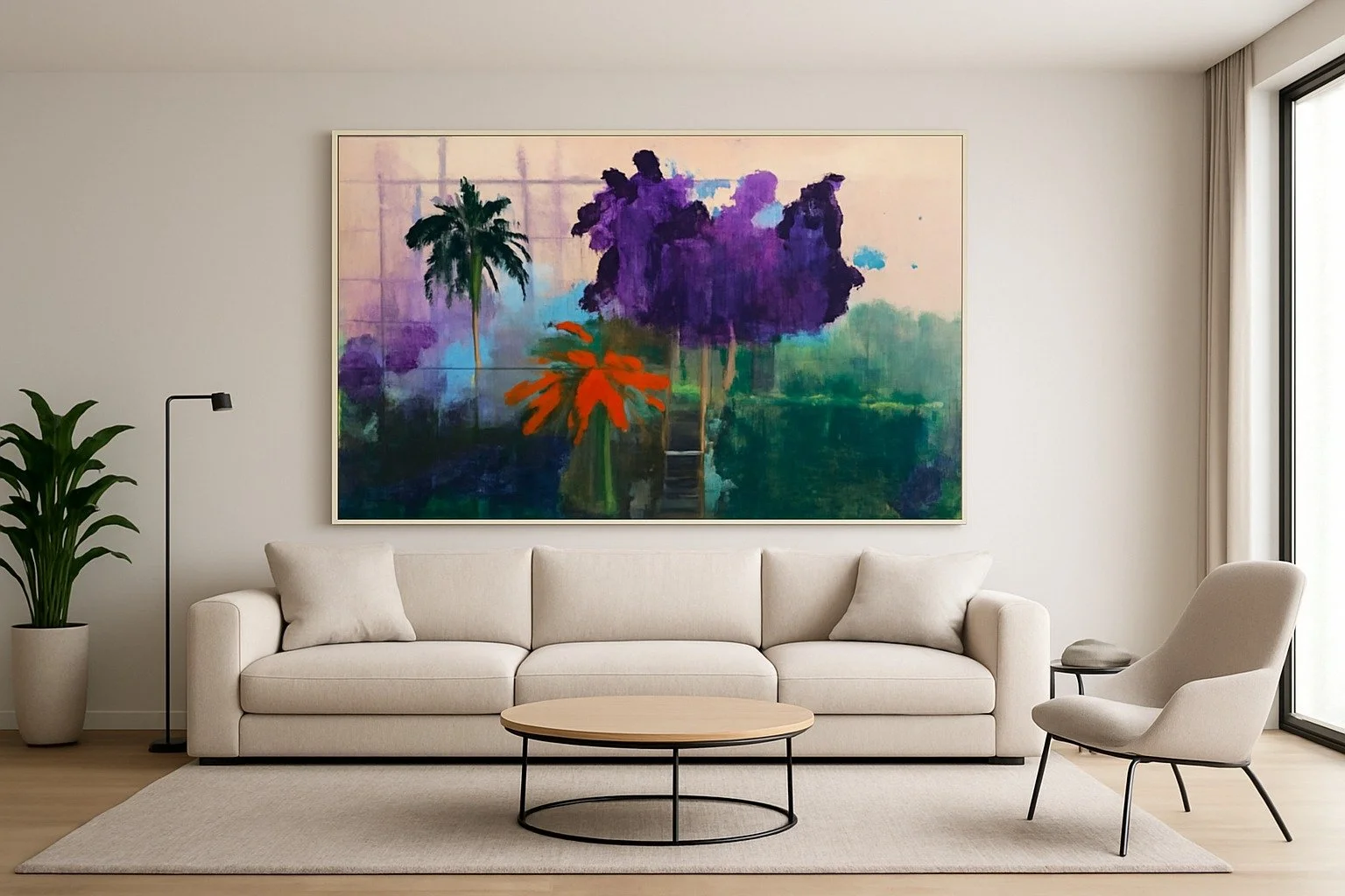 Trust the professionals to install your valuable artwork.

Large canvas installed in Battersea apartment.

#art #painting #contemporaryart #artcollector #painting #picturehanging #artinstallation #londonhomes #londonart #interiordesign #homeinspirati