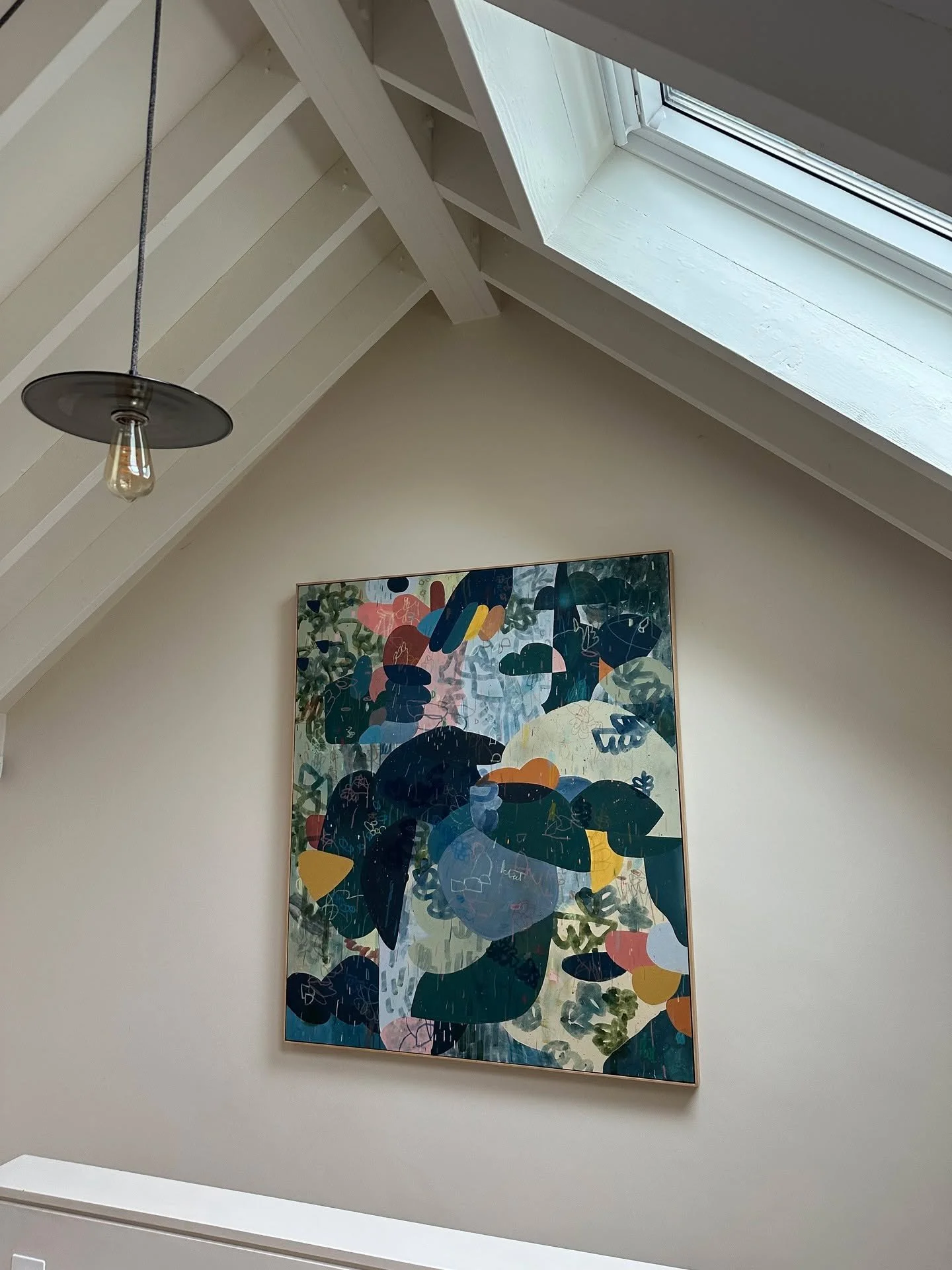 Trust us to install your artworks - whether high up, above staircases, or in hard-to-reach spaces. Our team has the equipment, expertise, and experience to handle it all safely and beautifully.

Contact us now for all your professional picture hangin
