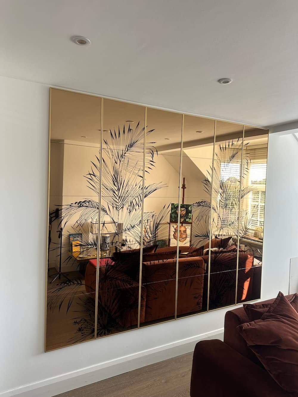 Bespoke Japanese Screen Mirror Installation in Chiswick, W4