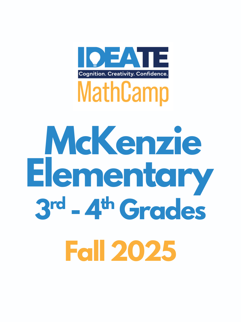 McKenzie Elementary MathCamp Fall 2025