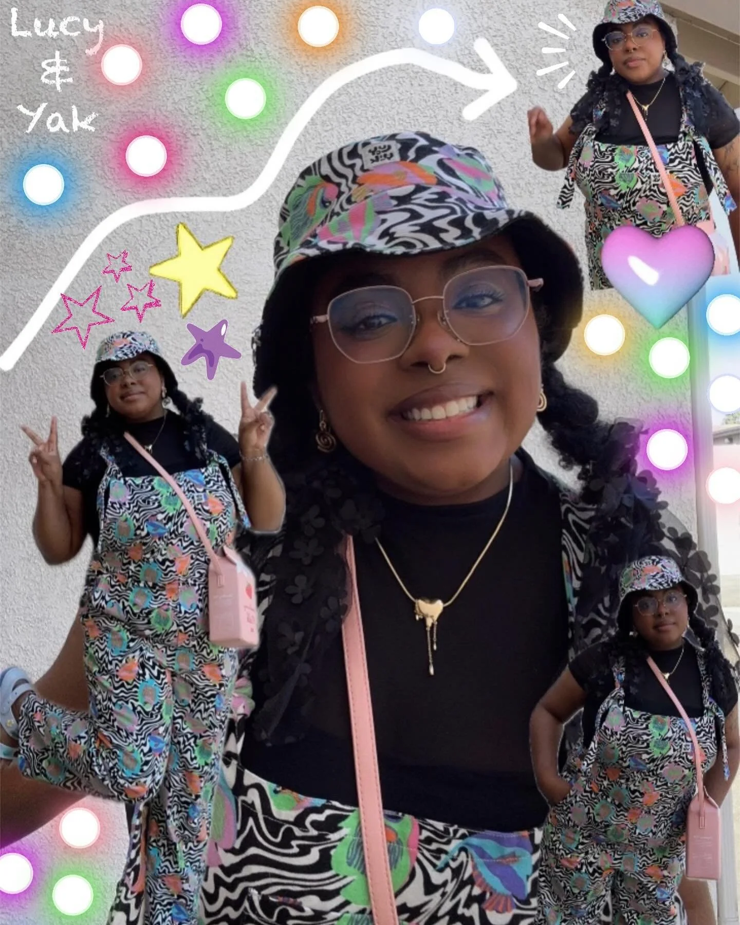 Every year I have to put on a little fit for my birthday and this set from @lucyandyak was perfect for the vibe I was going for🫶🏾 the plan was to eat hot pot and go to @hellopotteryofficial to do arts and crafts! I wanted to be cute and comfortable