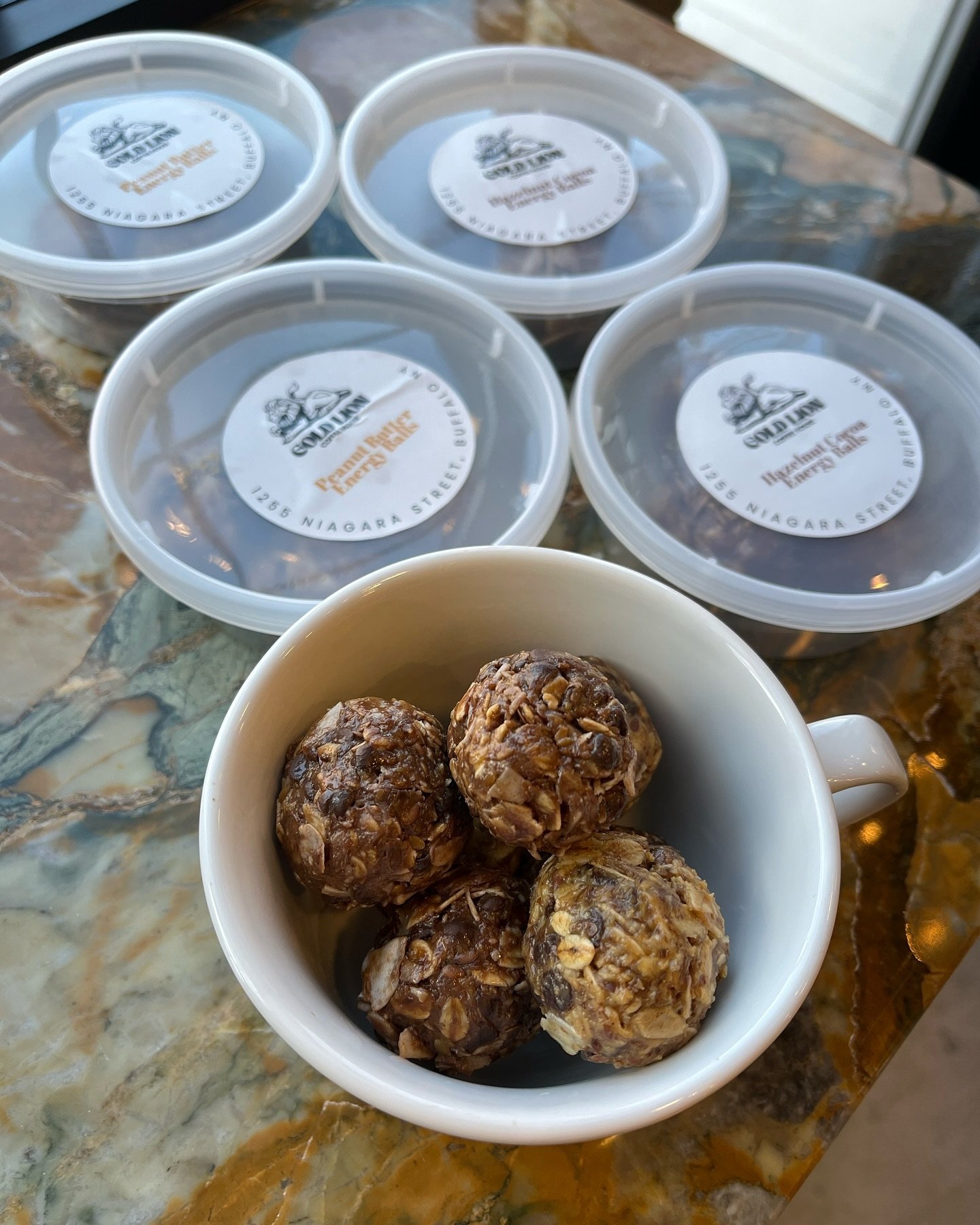 Have you tried our Energy Balls yet?? 

Made fresh in-house with either peanut butter or Nutella, they make the perfect snack for where ever your day takes you ✨