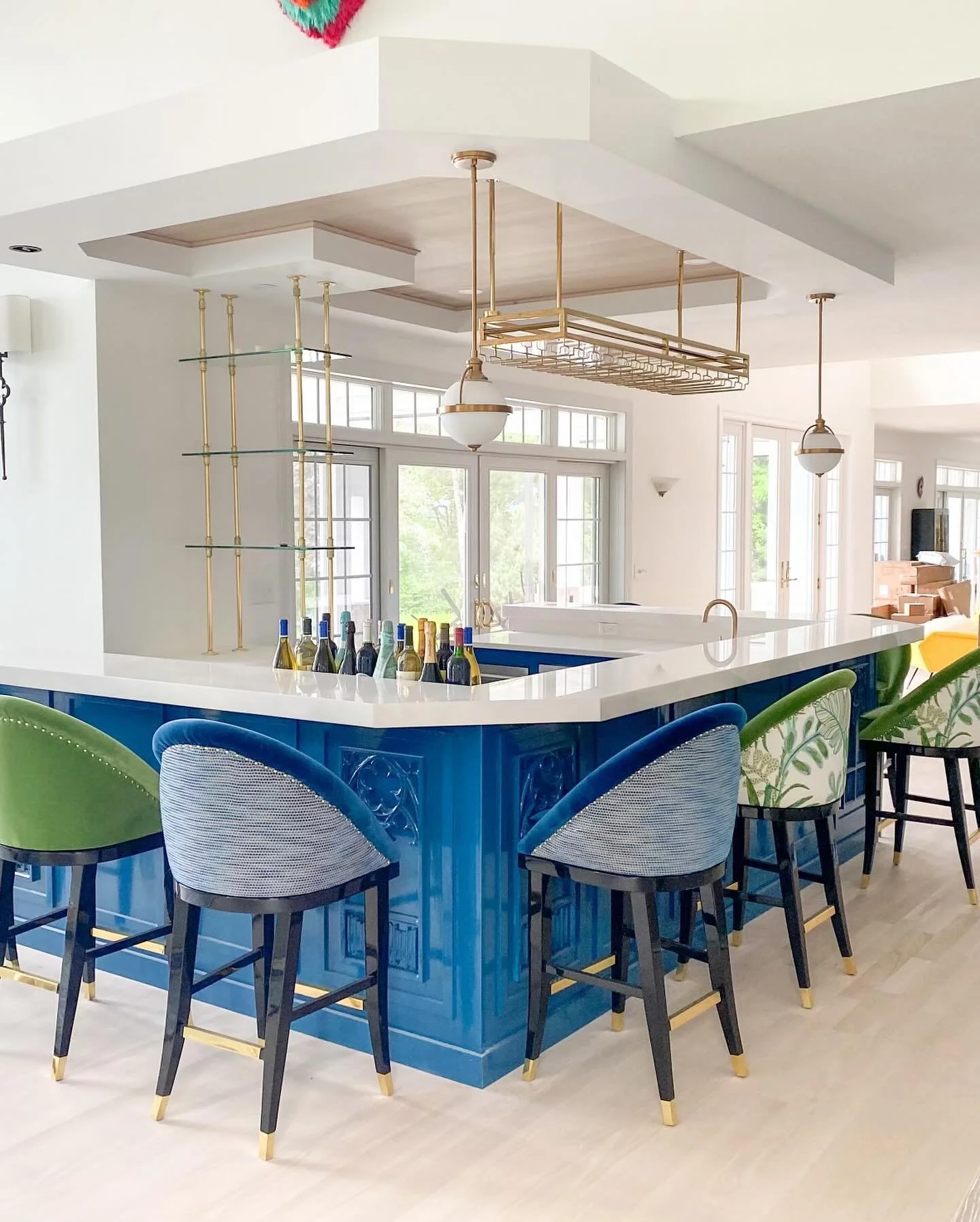 This bar build and install is one of my biggest woodworking accomplishments so far. I have installed cabinets, installed bars, built or customized individual cabinet boxes, etc. but this was taking a concept, maple plywood, rough sawn maple and some 