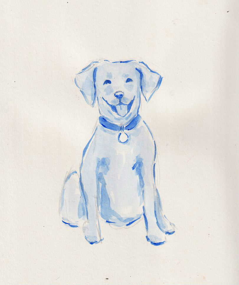blue and white dog painting by LLB.png