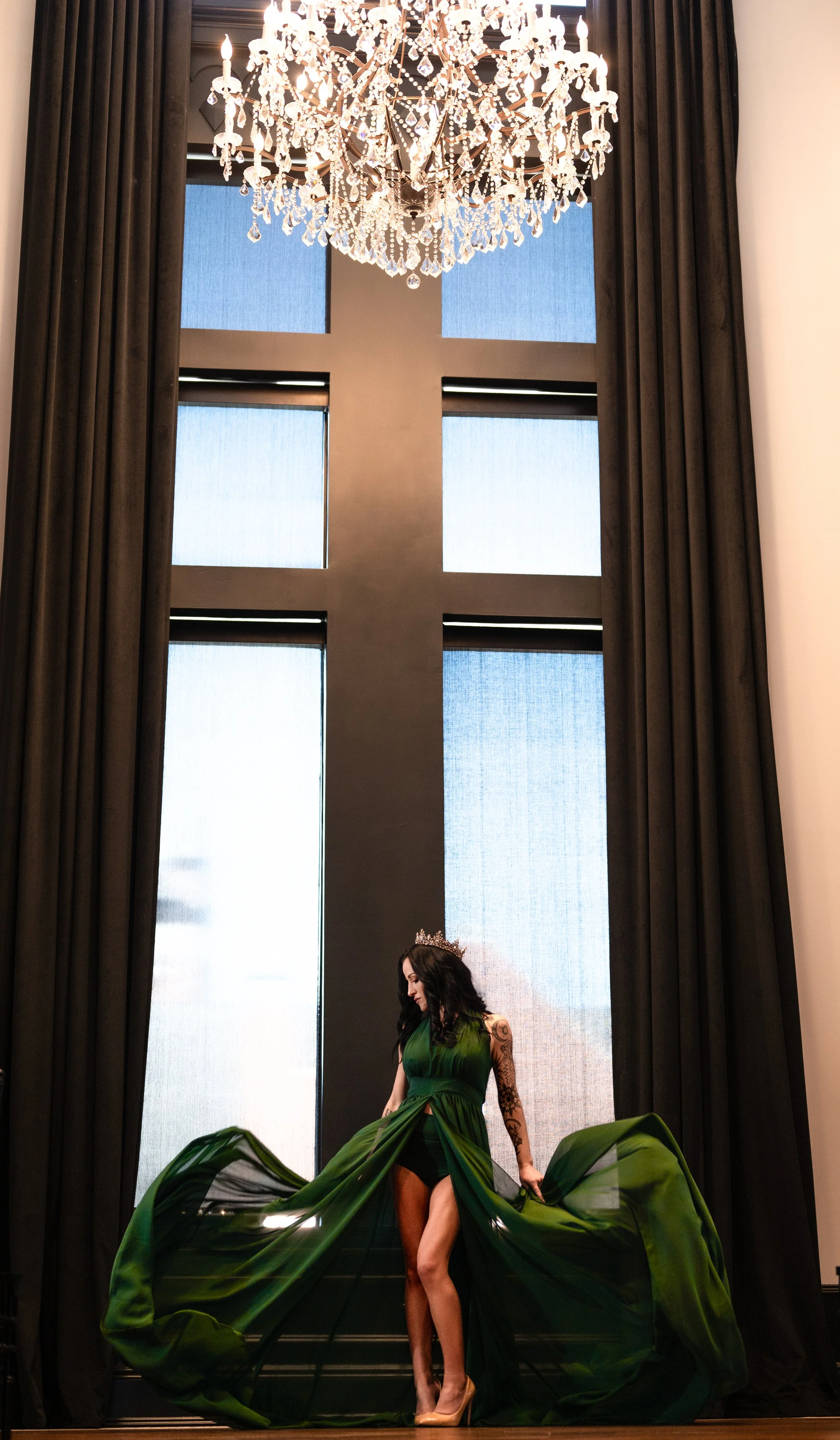 Fairy tale boudoir photoshoot. Fairy photoshoot Indiana boudoir photographer