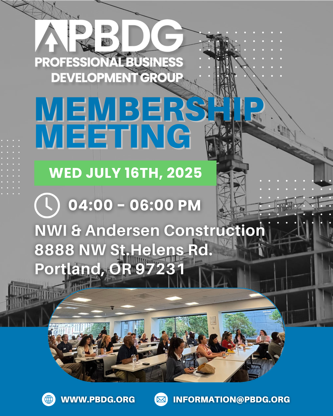 July Membership Meeting