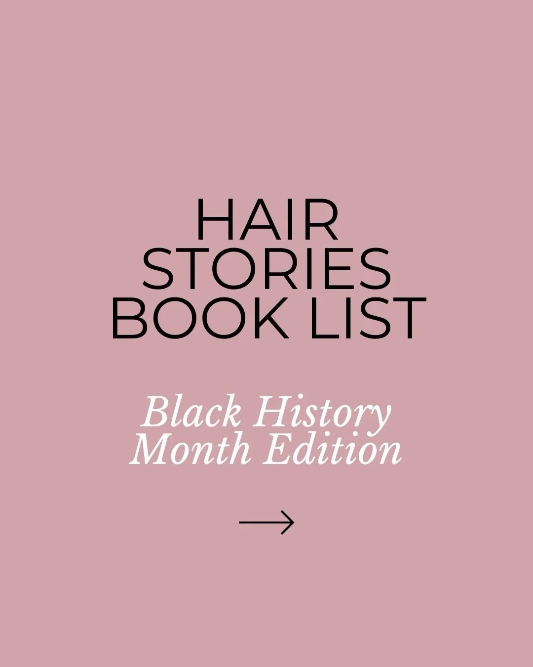 Grab those library card and pickup some of these Black hair histories and novels for your Black History Month reads 📖