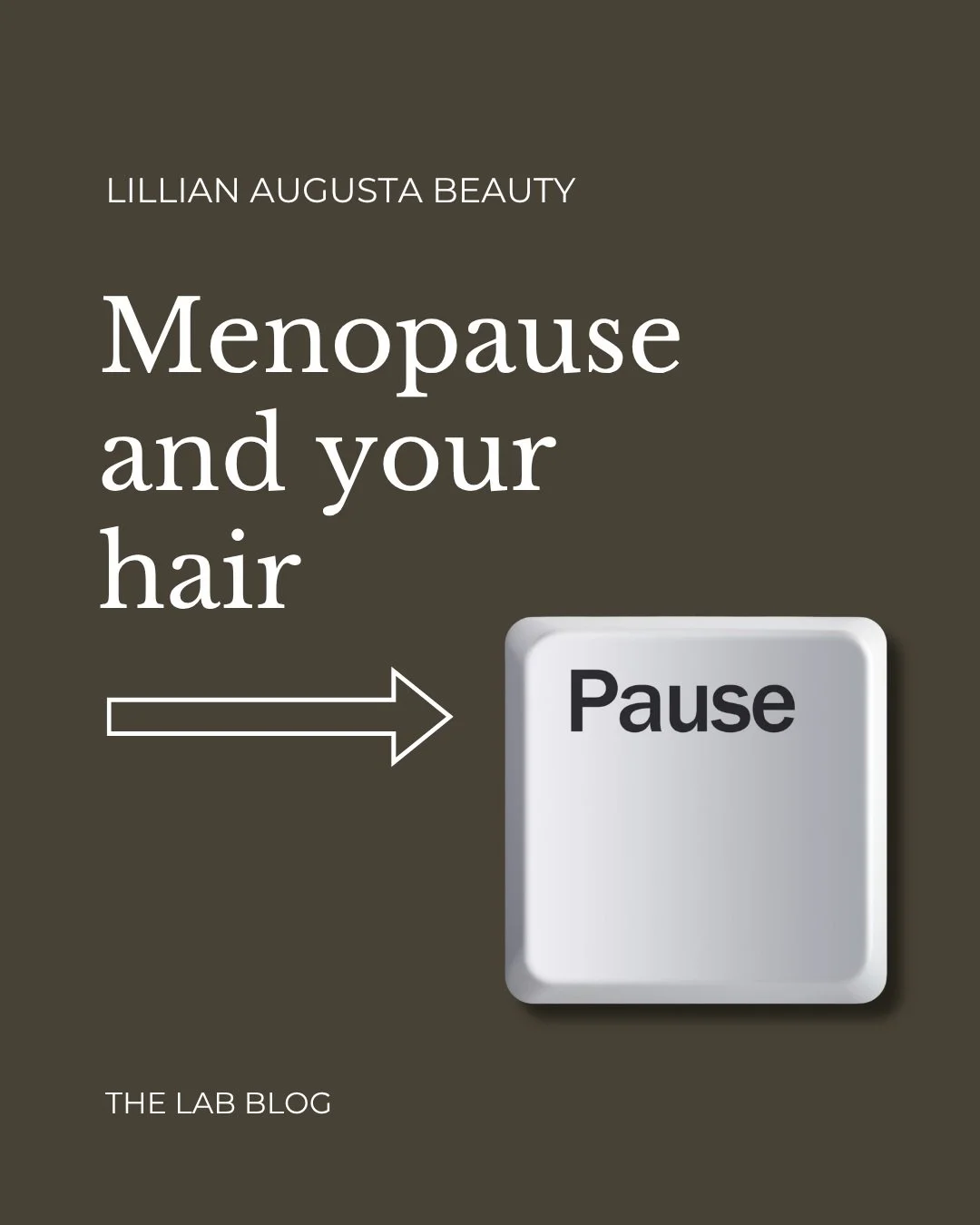 Yes, perimenopause and menopause can impact your hair too.

Read the full blog at hairwithoutharm.com

Link in bio🔗