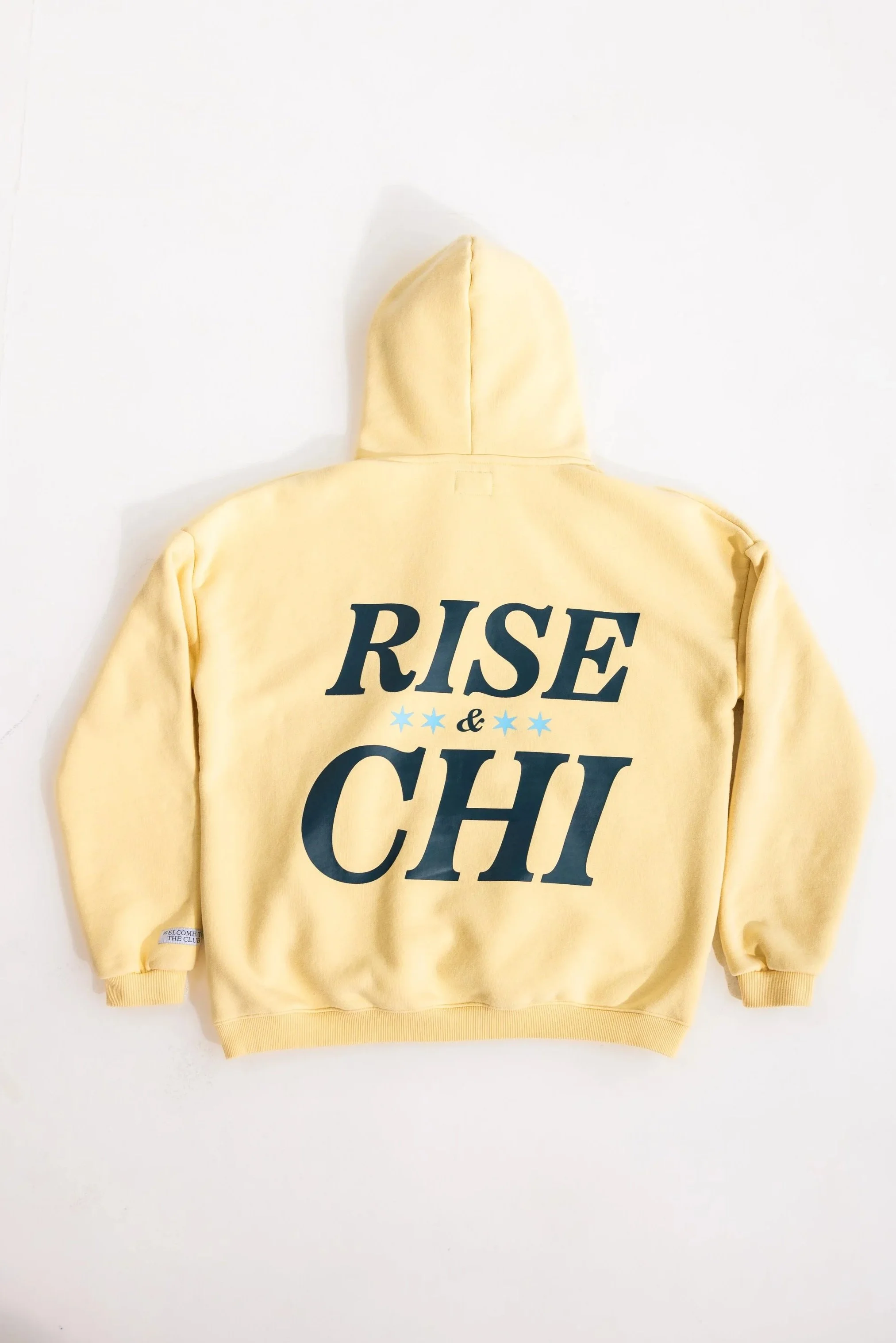 Rise & Chi Butter Yellow Hoodie
