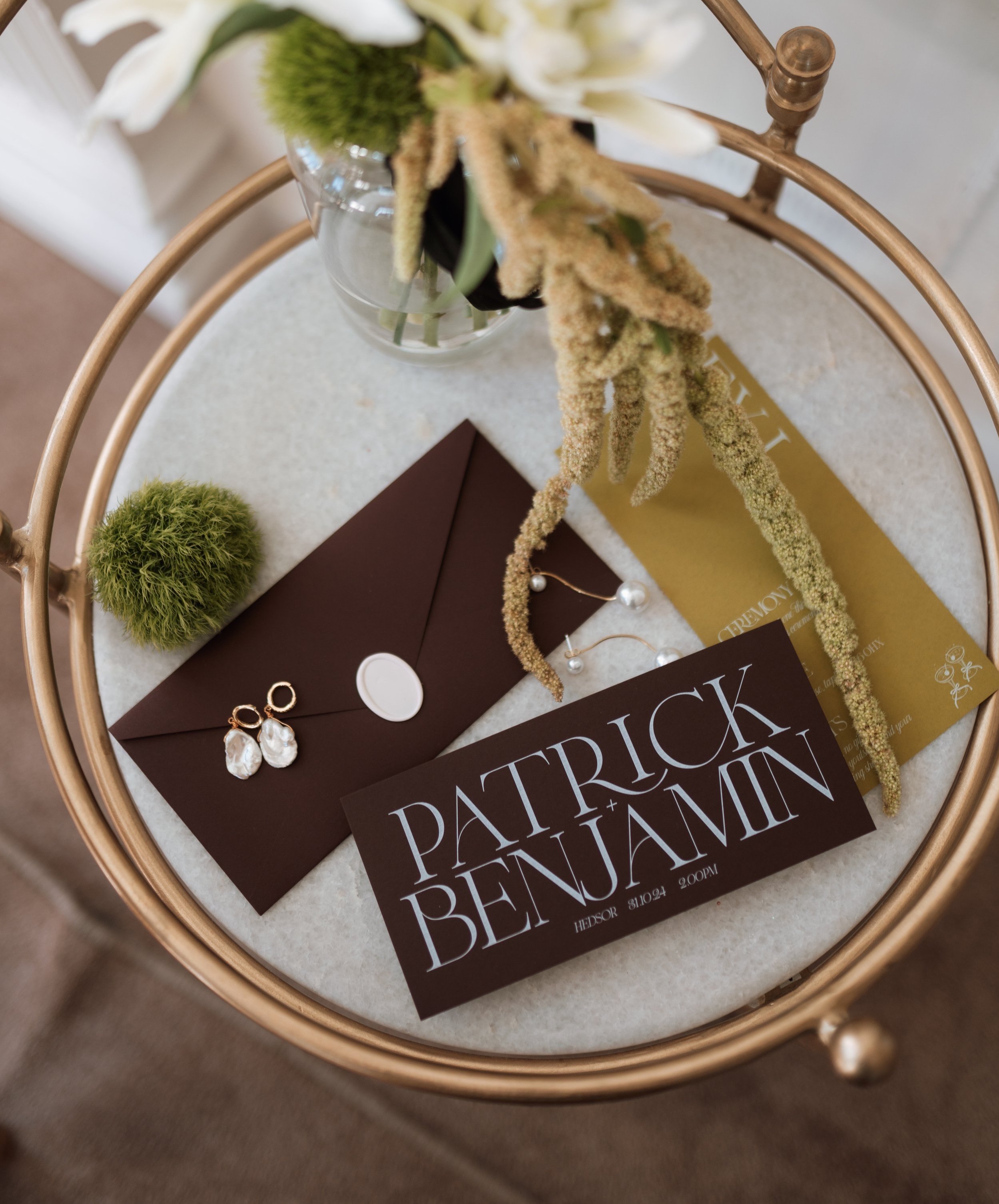 ellastrations luxury wedding stationery semi-custom design