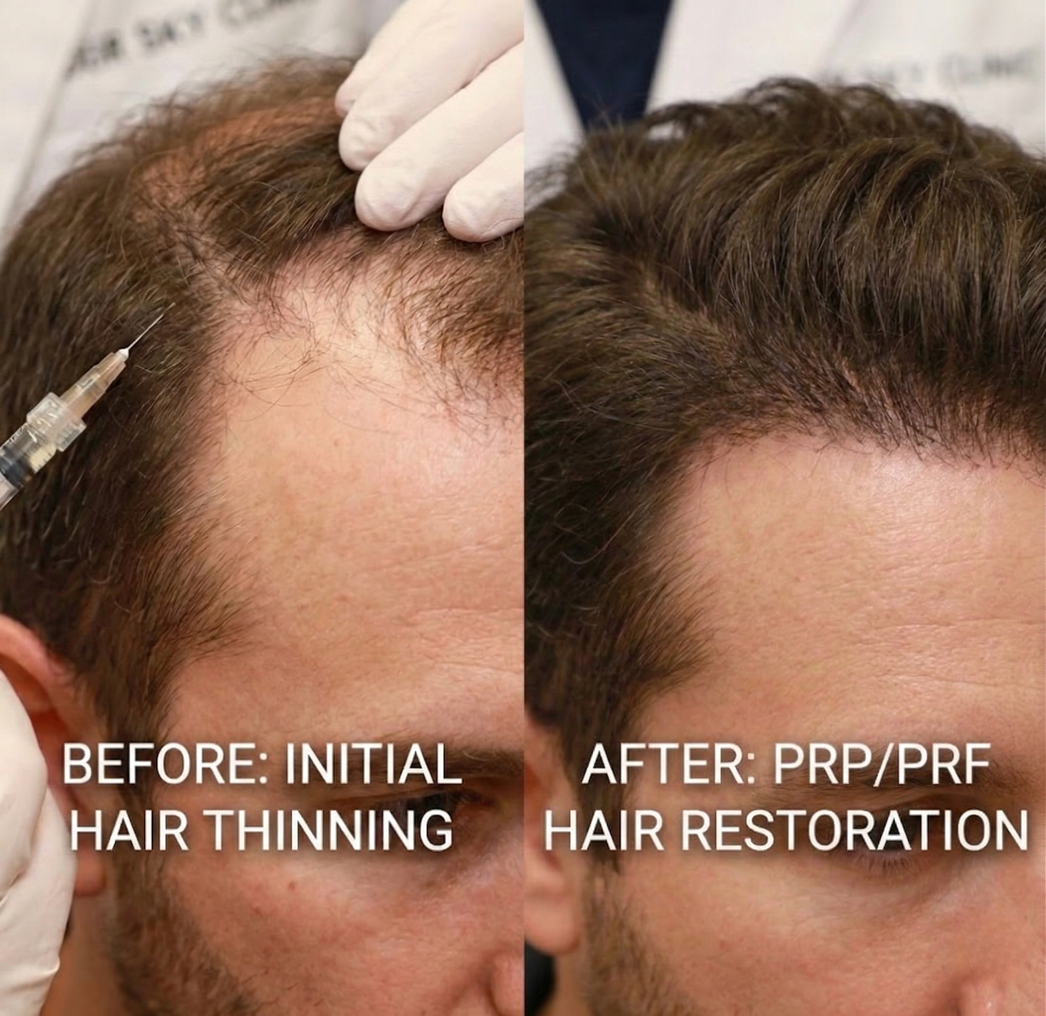 PRF ez gel PRP glow up before after Cherry hill New Jersey before and after anatomicl medical aesthetics med spa