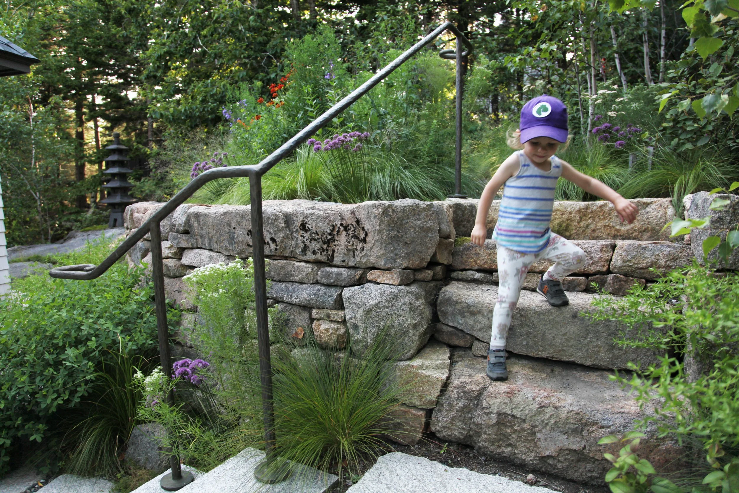 Who needs railings? 