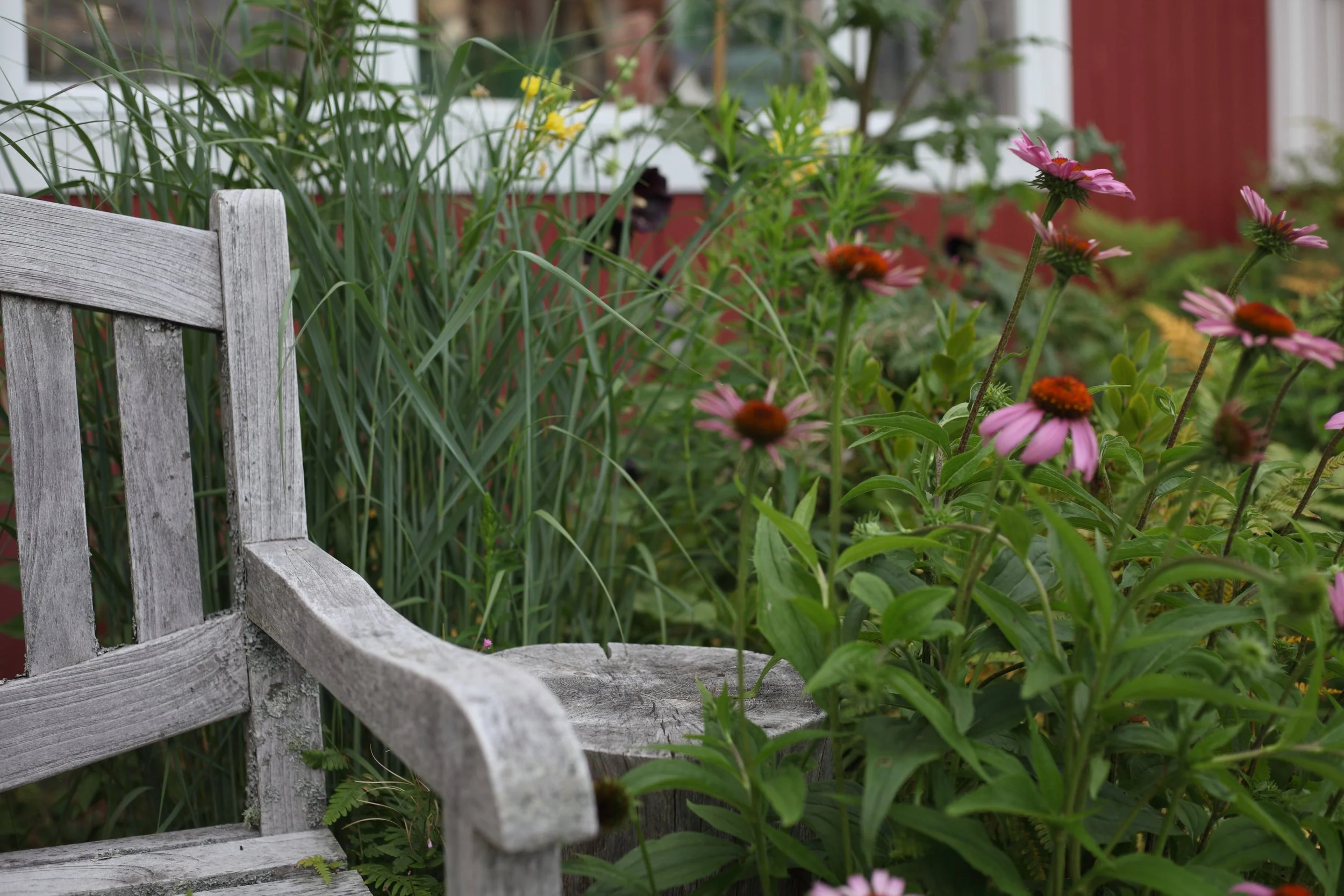 Simple materials put together with craft and thoughtfulness can make a functional space inviting and joyful.
