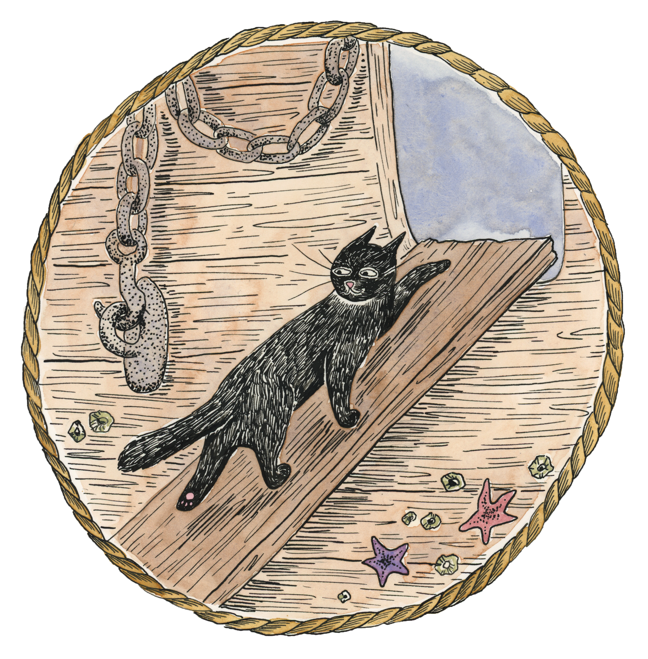 Bonny Sneaks Aboard. Mary Quinlan.png