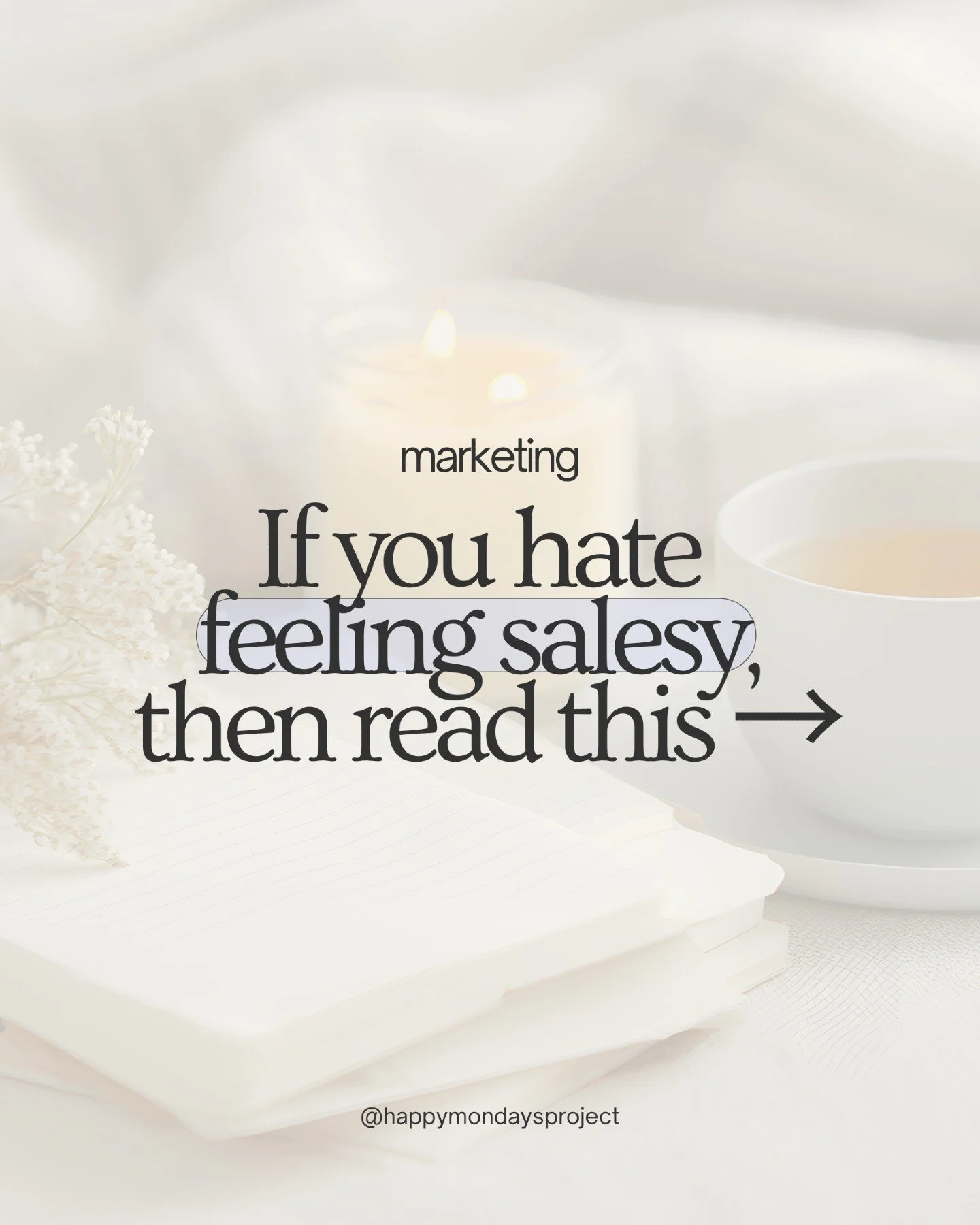 Can we talk about something that's been on my mind lately?

I see so many brilliant entrepreneurs creating amazing content but struggling with conversions. 

And here's what I've noticed: it's often because their content feels too salesy to their aud