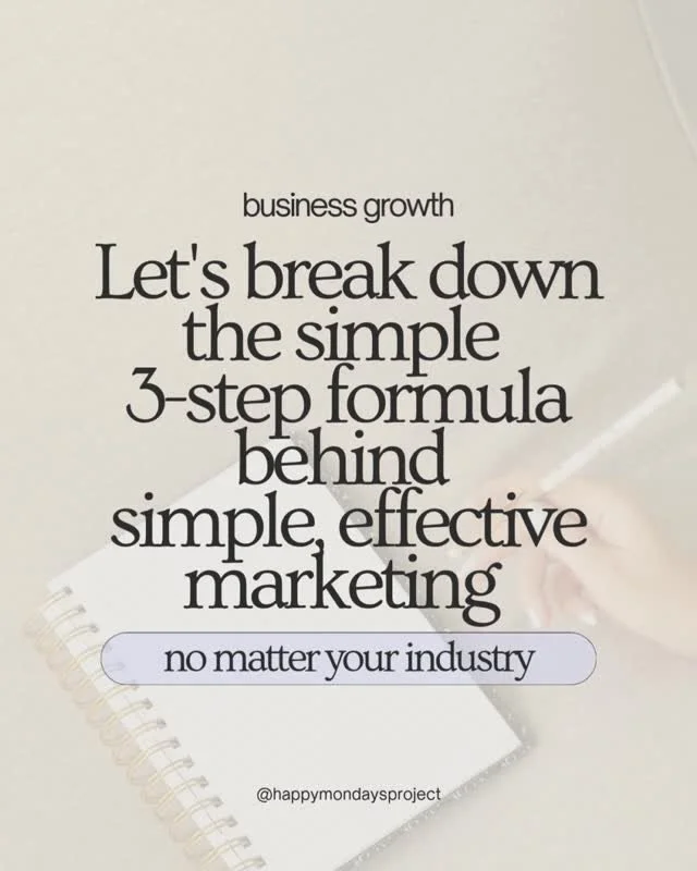 If your marketing feels like you're shouting into the void, you're probably missing one of these three elements.

Here's the truth: Marketing isn't magic. And you don't need a bigger budget or more content.

You just need clarity on three things:
1️⃣