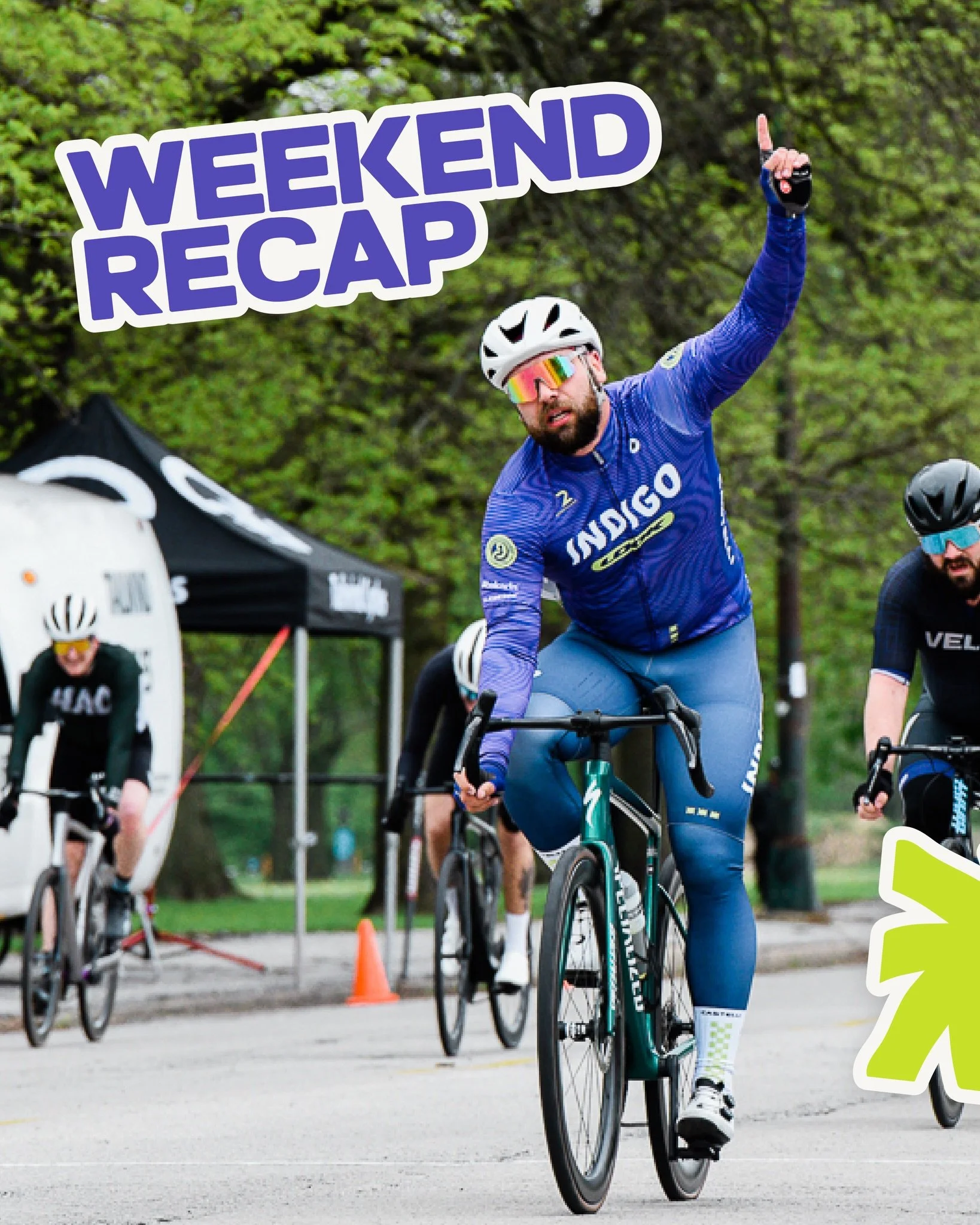 Crit season is in full swing! 🐐 14 Indigoats lined up across two days of racing at Skyway and Battle on the Border. The weather was cold but we brought the heat 🔥 

🏆 Dylan swept the Open &amp; Men&rsquo;s 4/5 with a win at both races 
🥉 Page got