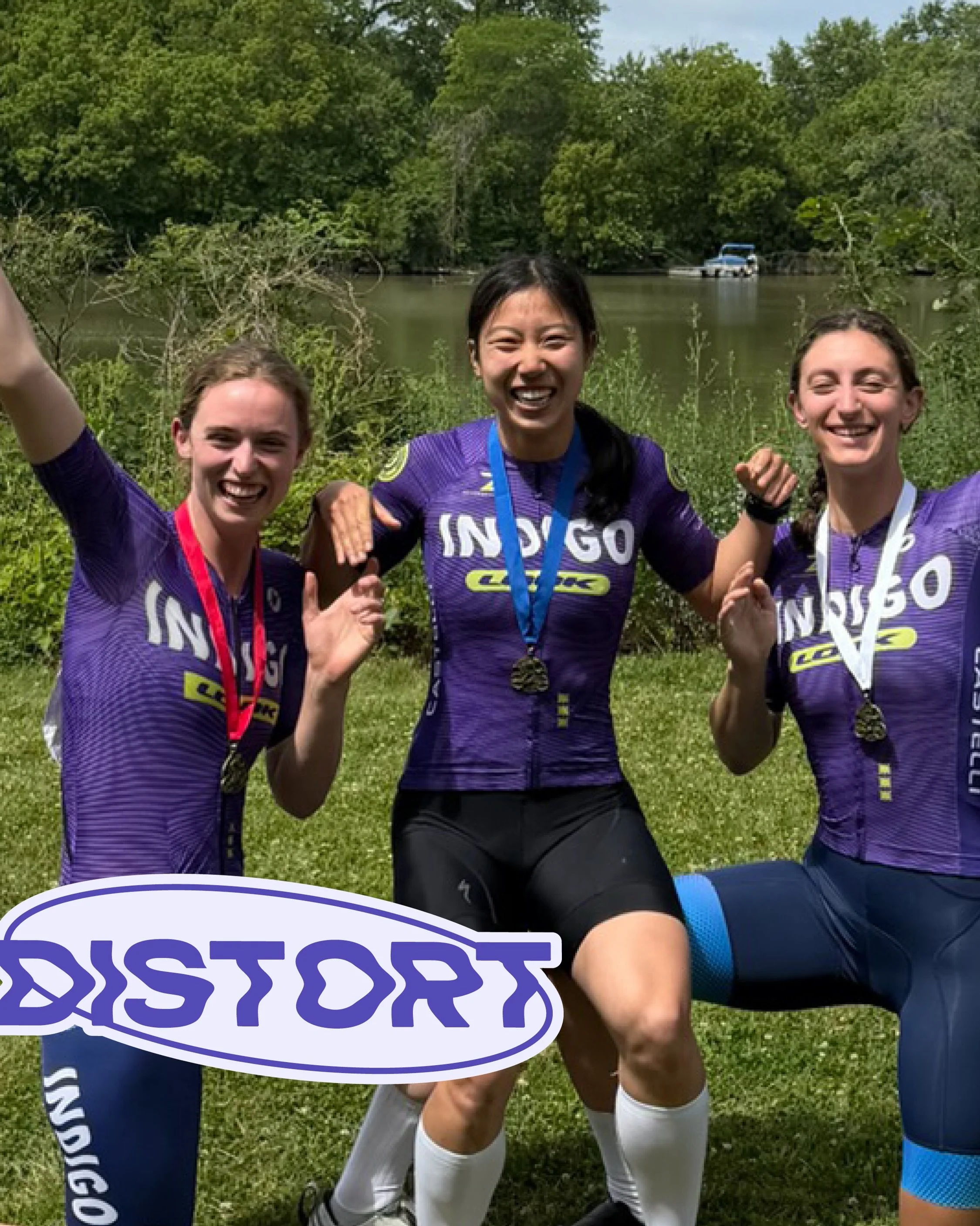 Podiums on podiums on podiums!!
Claire, Claire, and page swept the podium at the Kankakee Krono and also set the three fastest women&rsquo;s time for the day while Kai won the para category. Meanwhile, Luiz got second in the p/1/2 road bike, averagin
