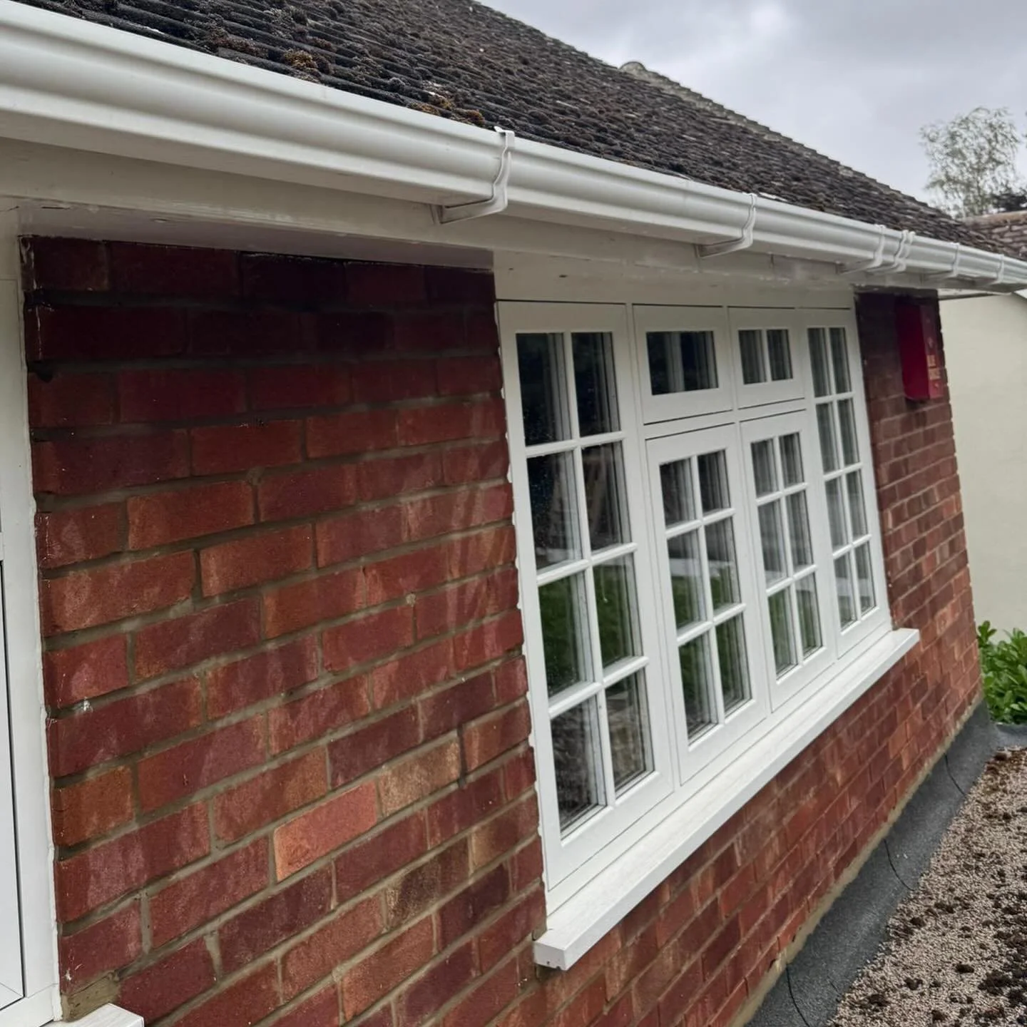 Before &amp; After Fascias &amp; Soffits 😳 Always makes a HUGE difference to the appearance of a property!