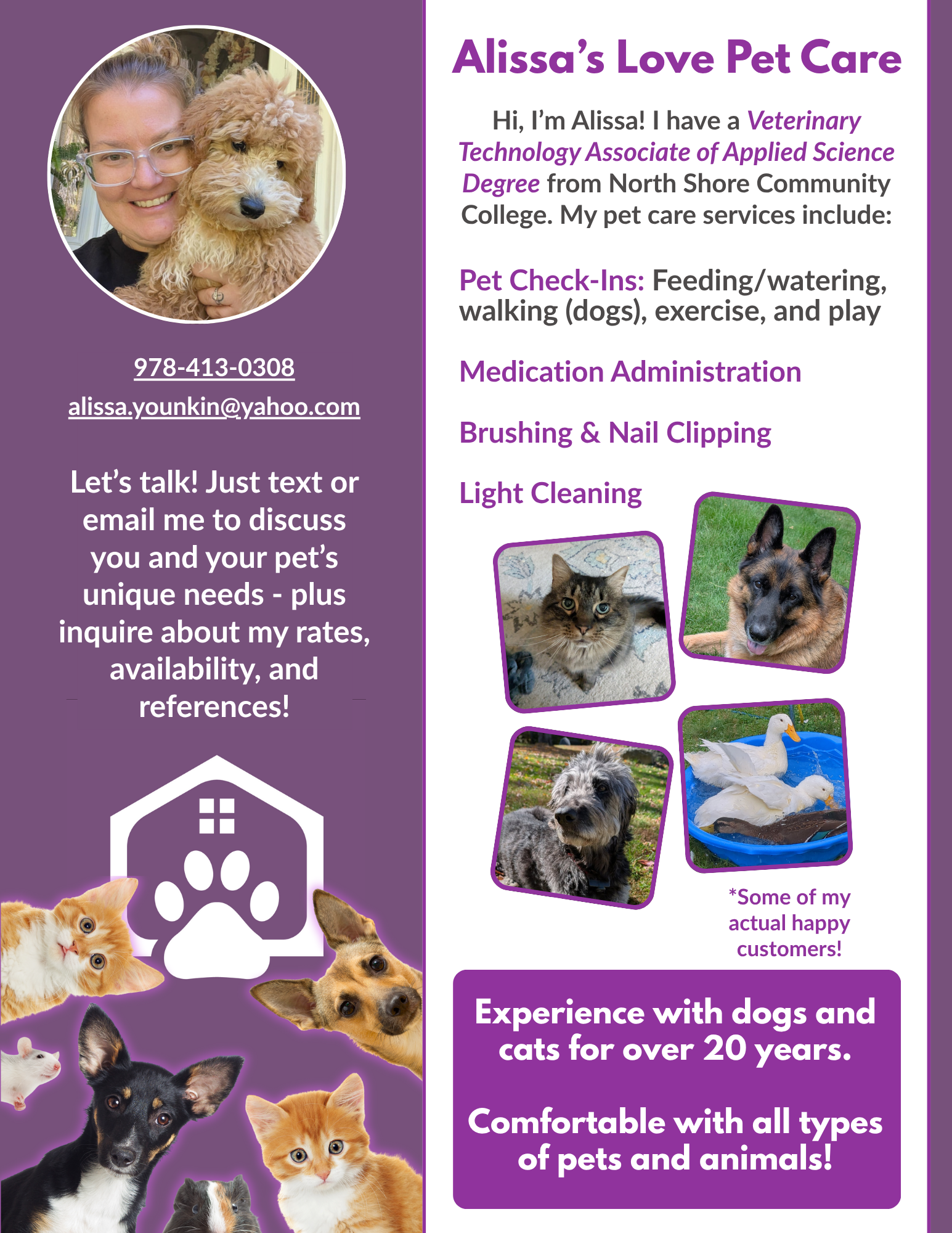 Alissa's Love Pet Care - (flat)